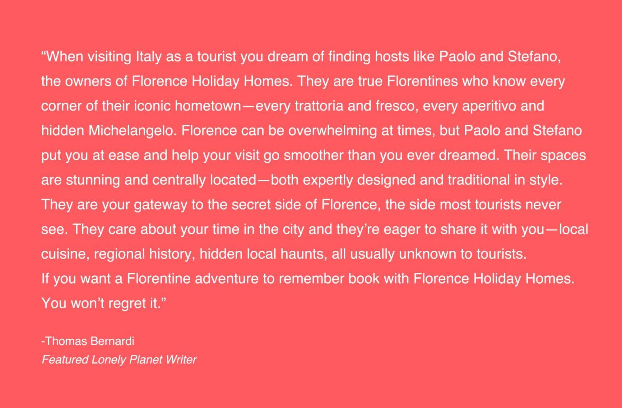 Florence Holiday Homes Ponte Vecchio Eksteriør billede